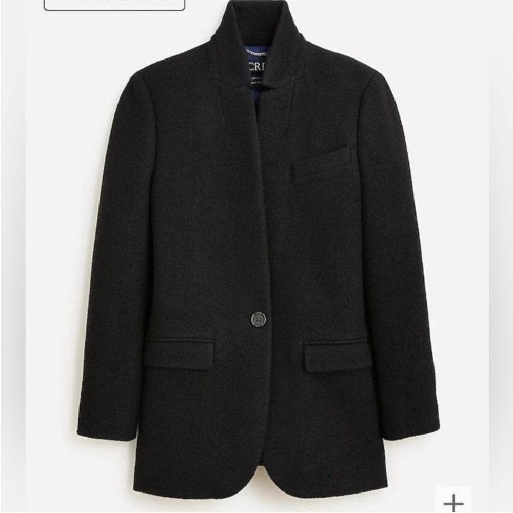 J. Crew Leighton blazer jacket in Italian boiled wool